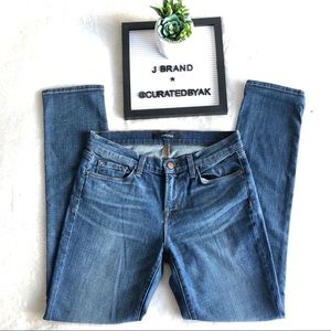 J BRAND Skylar Mid-rise Skinny Jeans W28